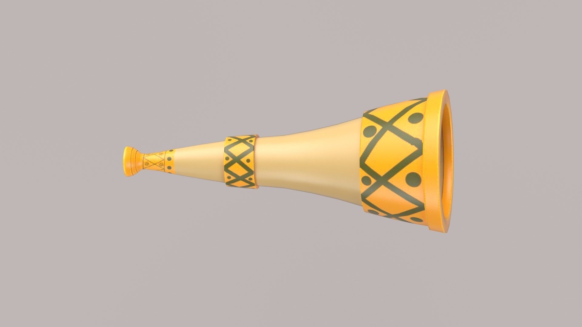 stylized honk Low-poly 3D model_2