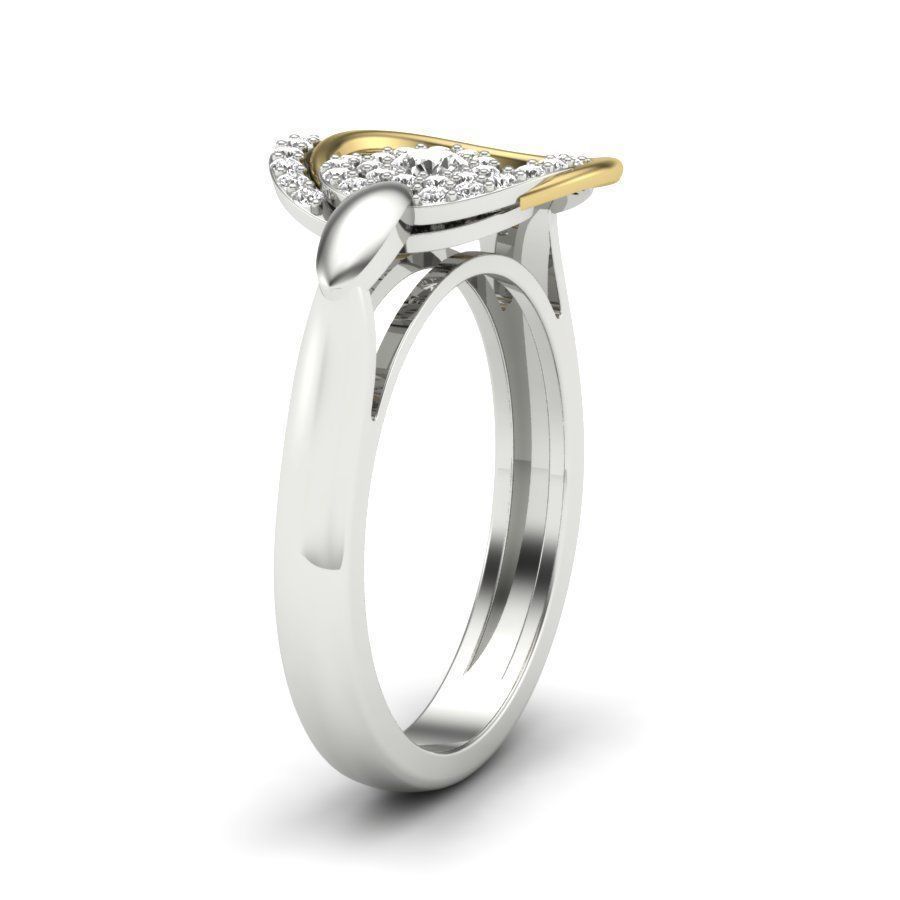 Solitaire Engagement Wedding Ring 3dm stl Render Detail 3D print model_9