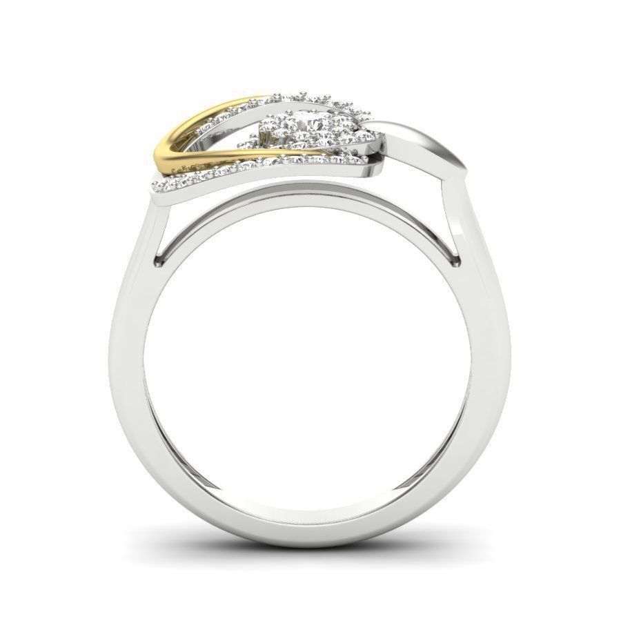 Solitaire Engagement Wedding Ring 3dm stl Render Detail 3D print model_8
