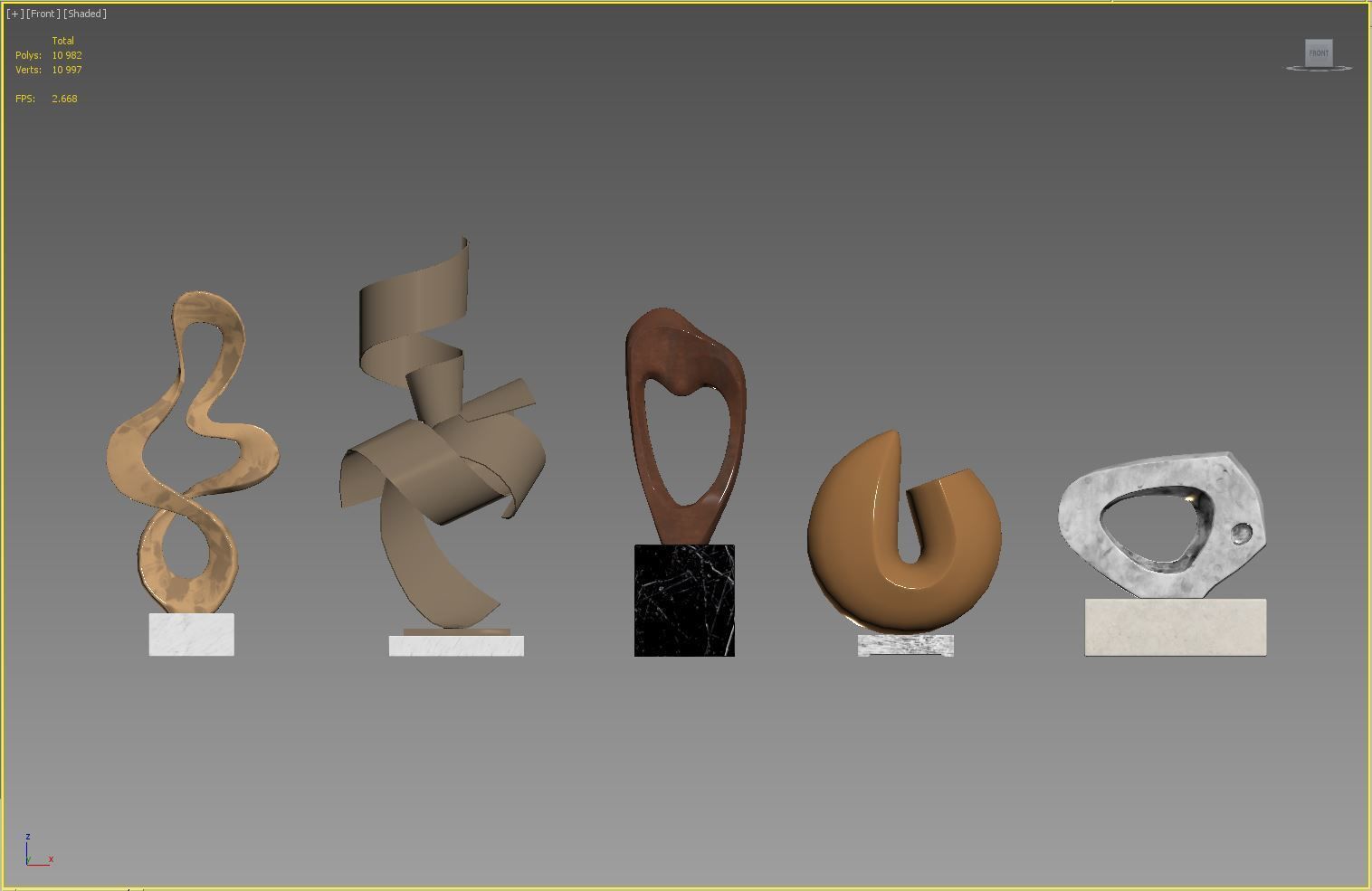 Sculptures 16 3D model_7
