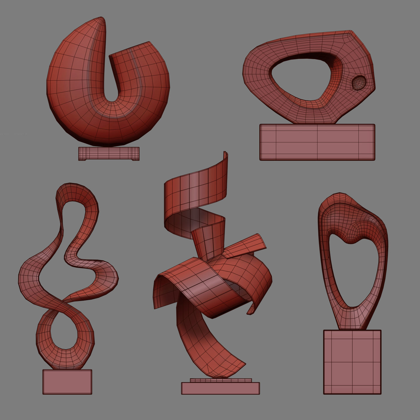 Sculptures 16 3D model_6
