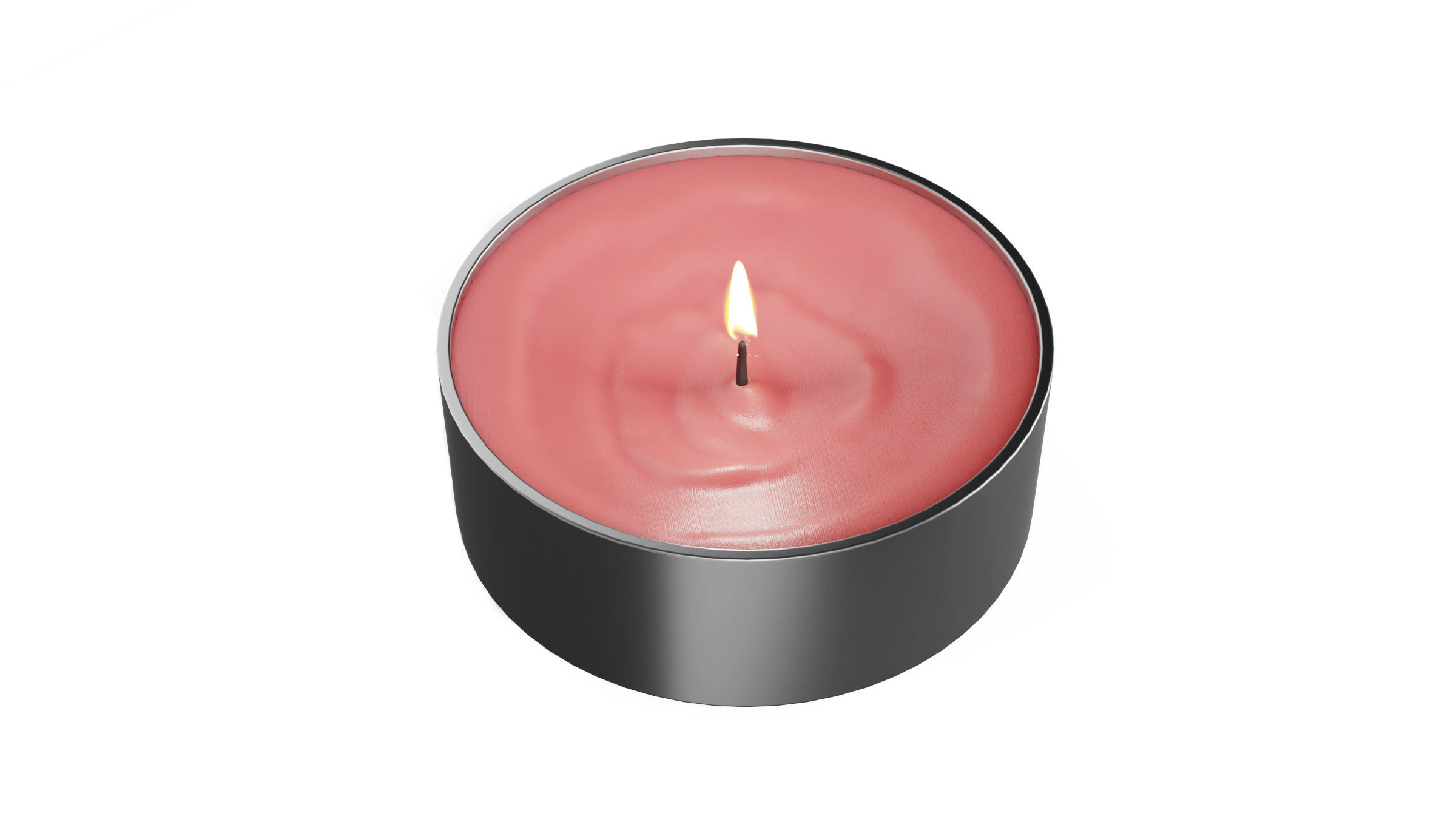 Scented Candle 3D model_1