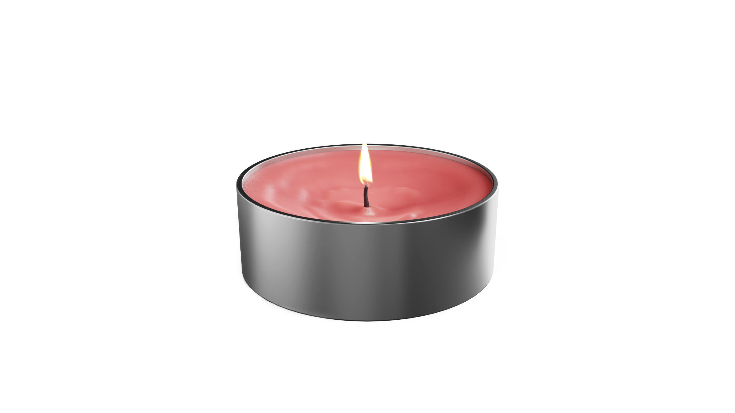 Scented Candle 3D model_2