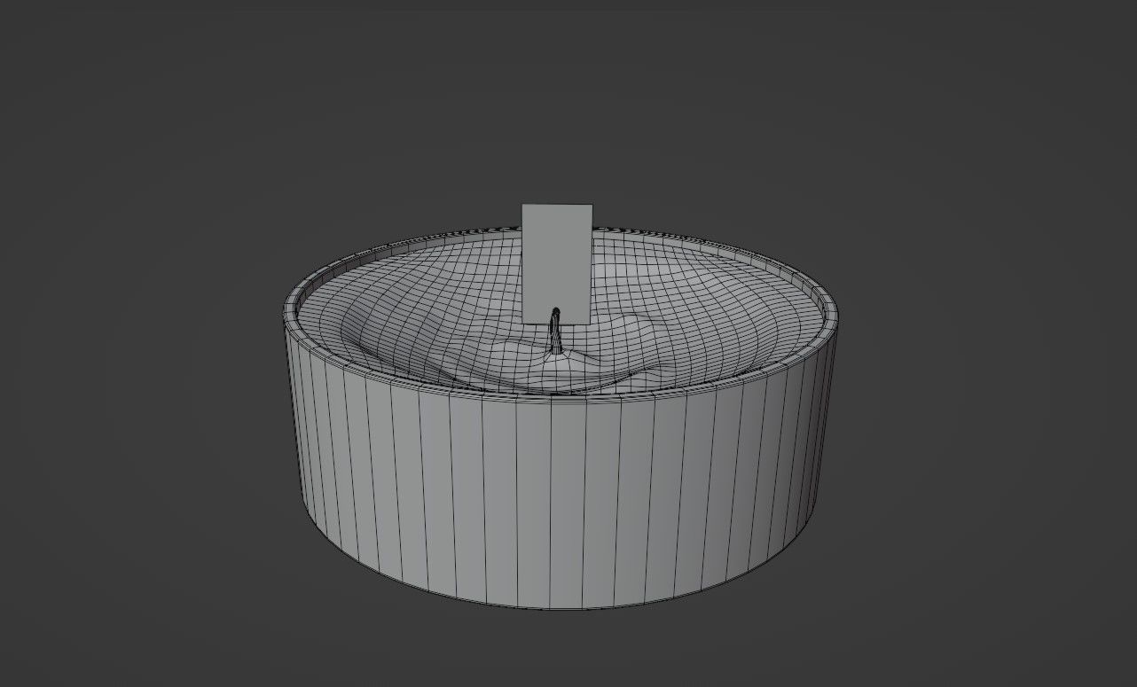 Scented Candle 3D model_5