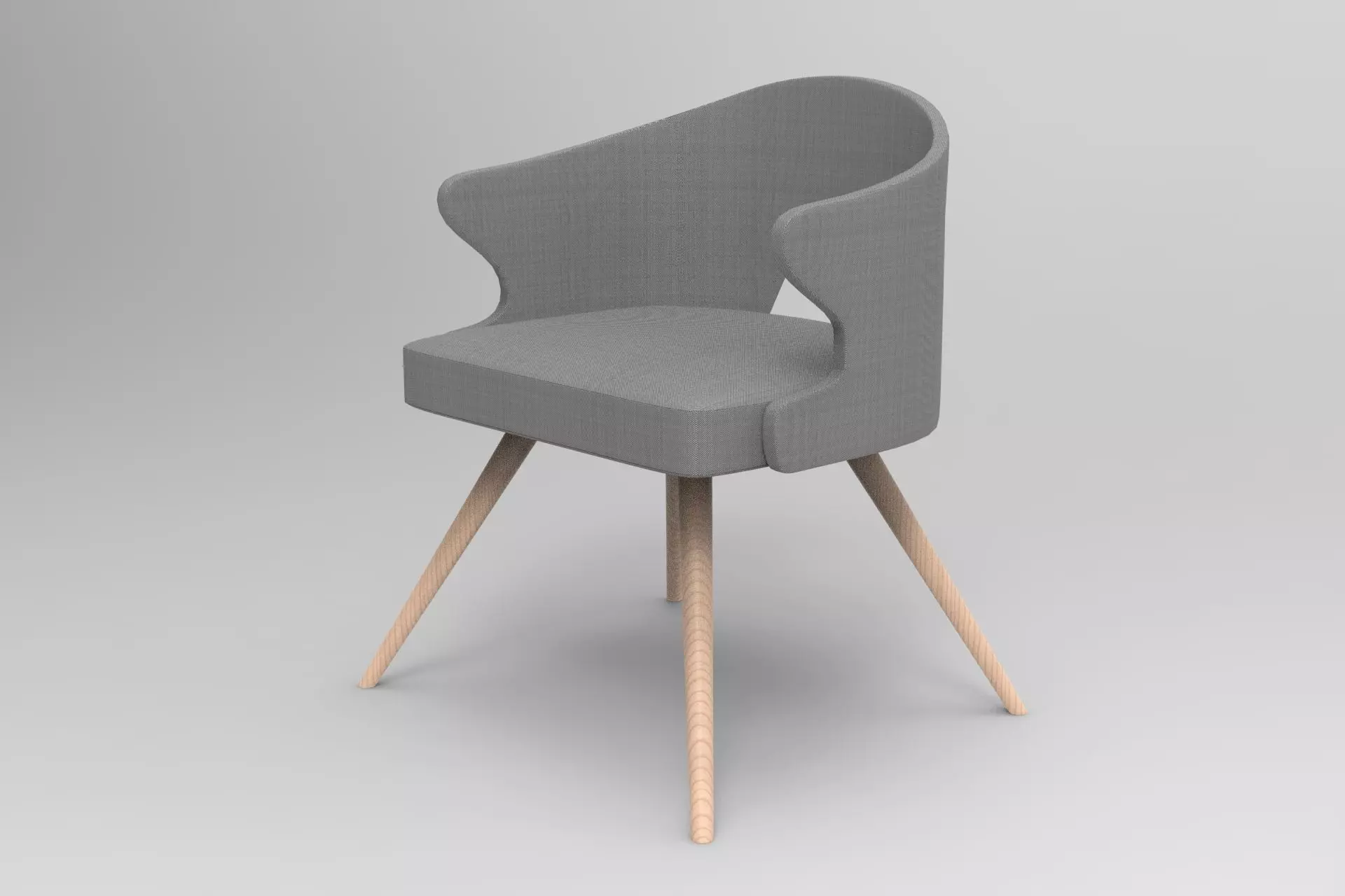 You Armchair Low-poly 3D model