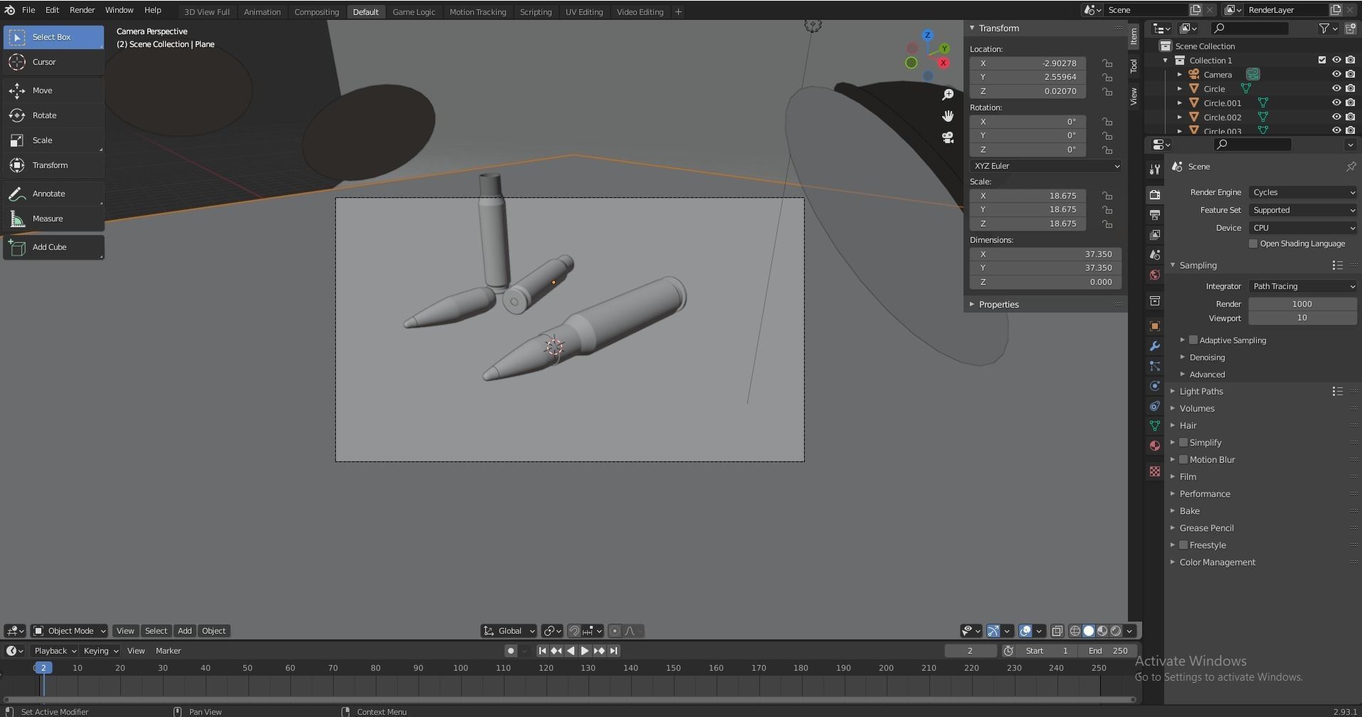 Bullets 3D Models 3D model_3