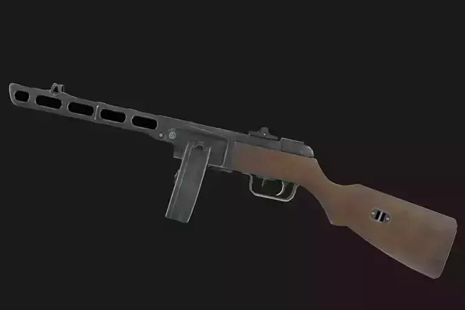 PPSh-41 wooden gun