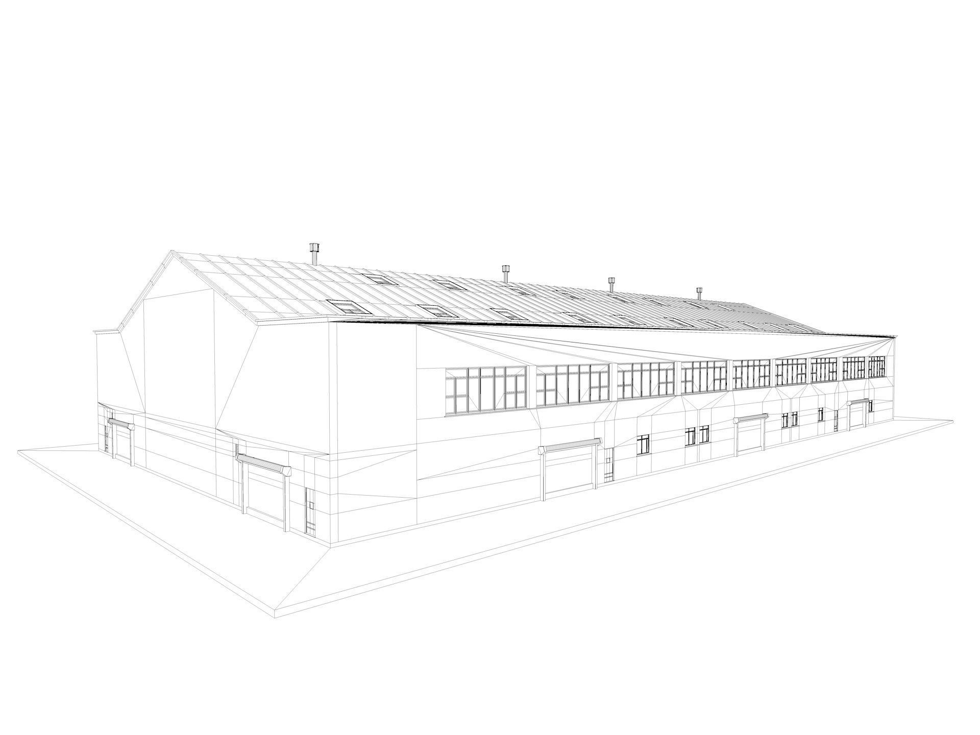 Warehouse interior and exterior 2 3D model_13