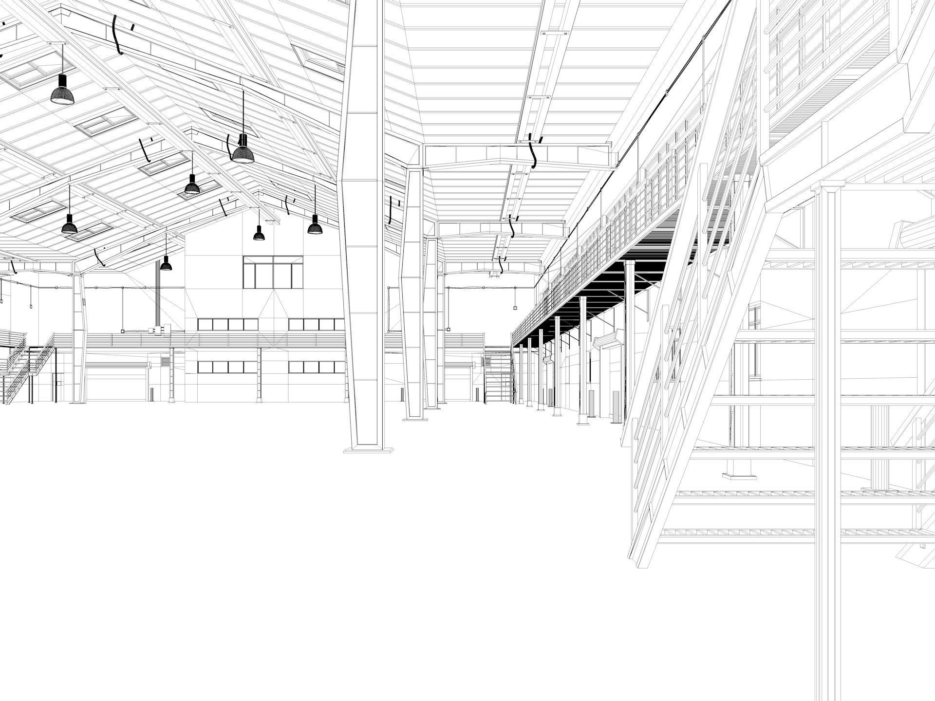 Warehouse interior and exterior 2 3D model_18