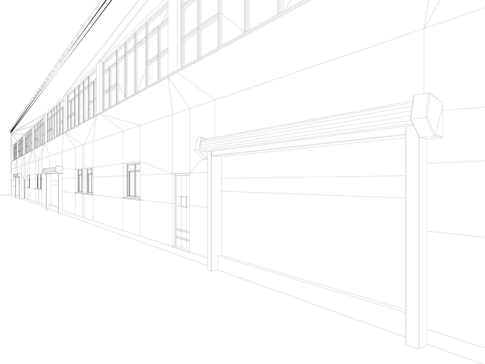 Warehouse interior and exterior 2 3D model_23