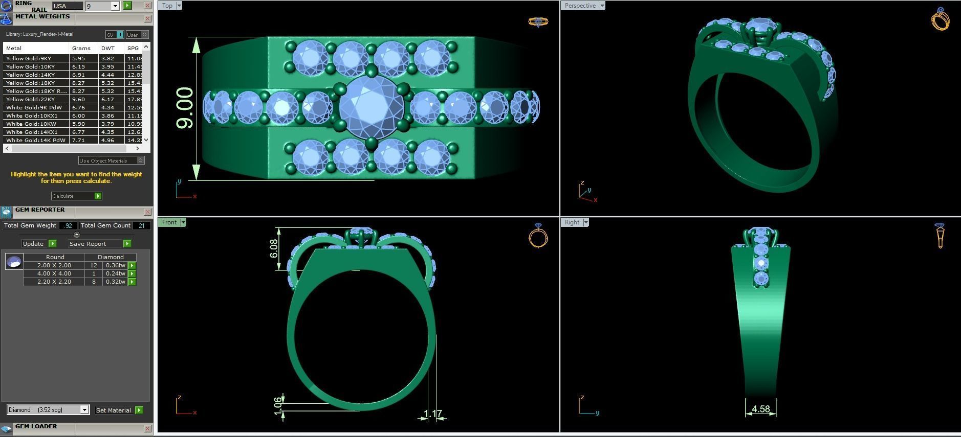 25 Small-Mens ring 3D Model Collection_43