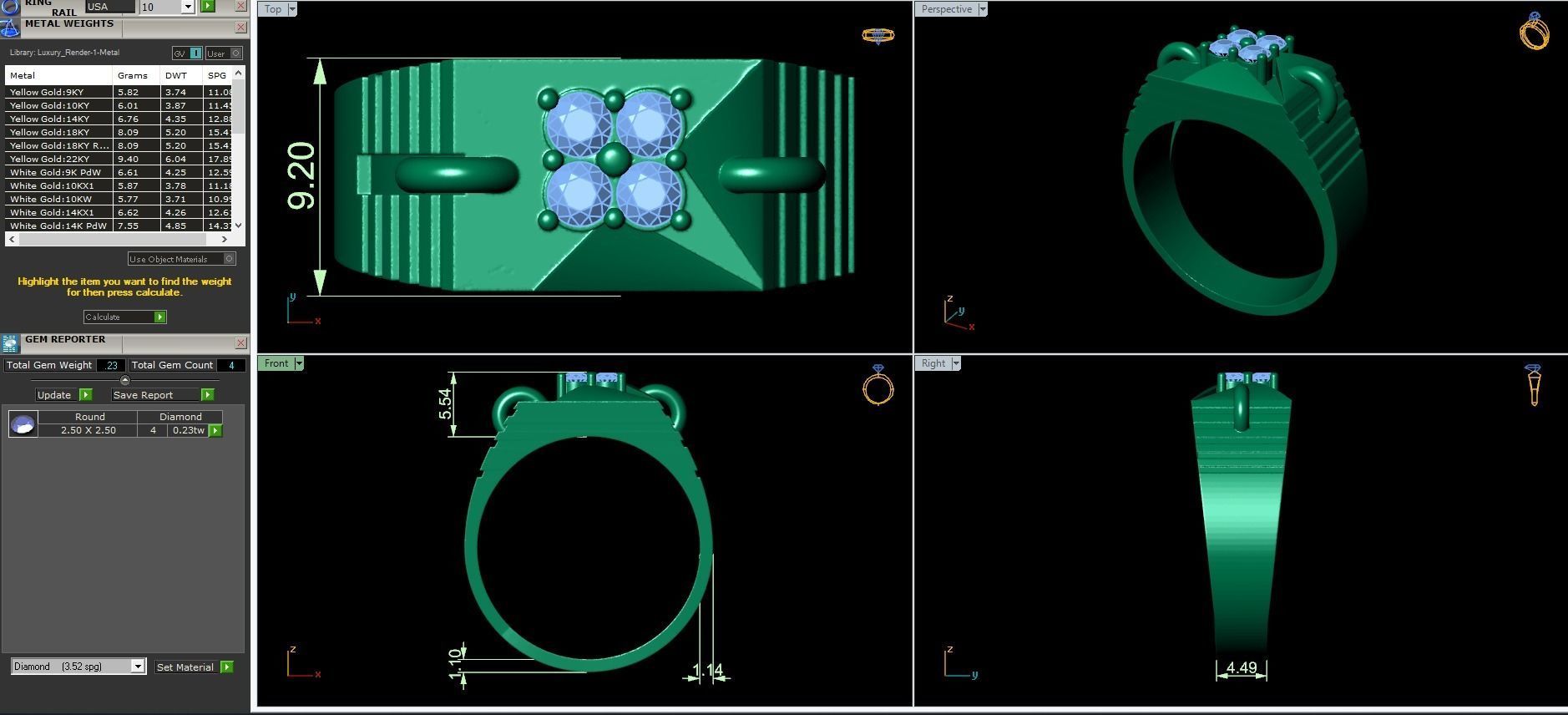 25 Small-Mens ring 3D Model Collection_33