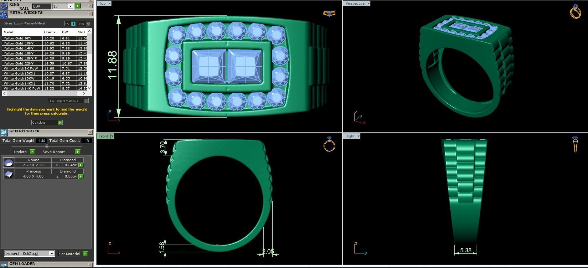 25 Small-Mens ring 3D Model Collection_17