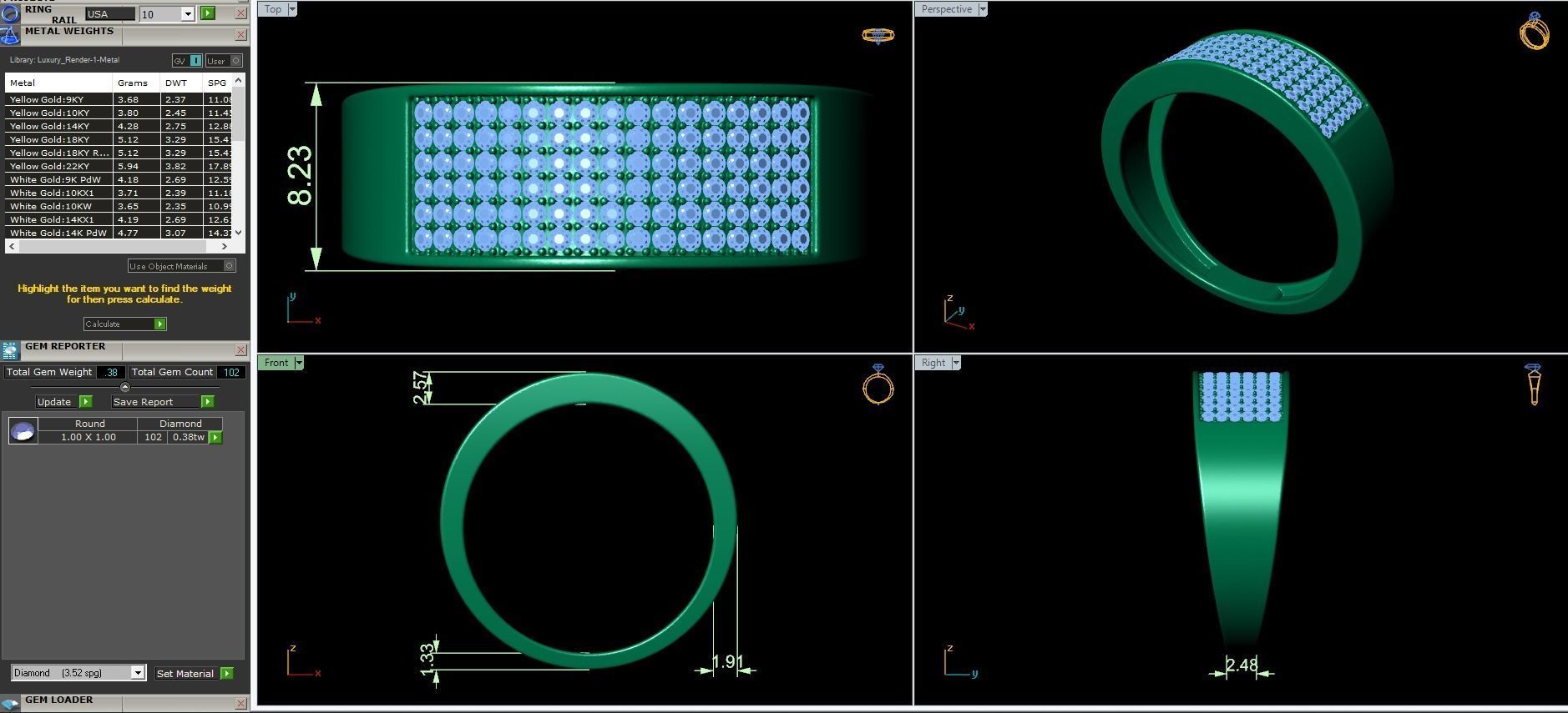 25 Small-Mens ring 3D Model Collection_45