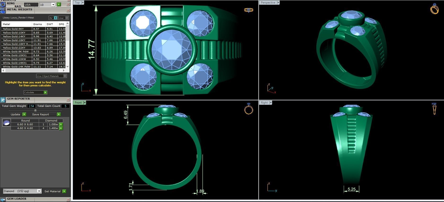25 Small-Mens ring 3D Model Collection_29