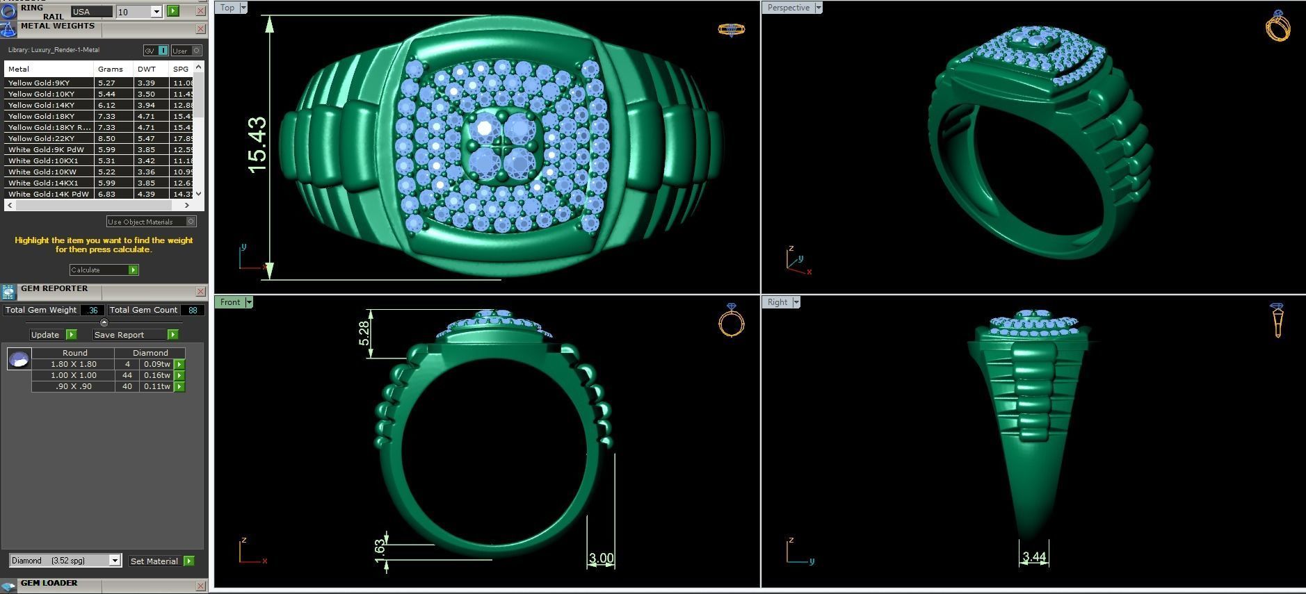25 Small-Mens ring 3D Model Collection_49