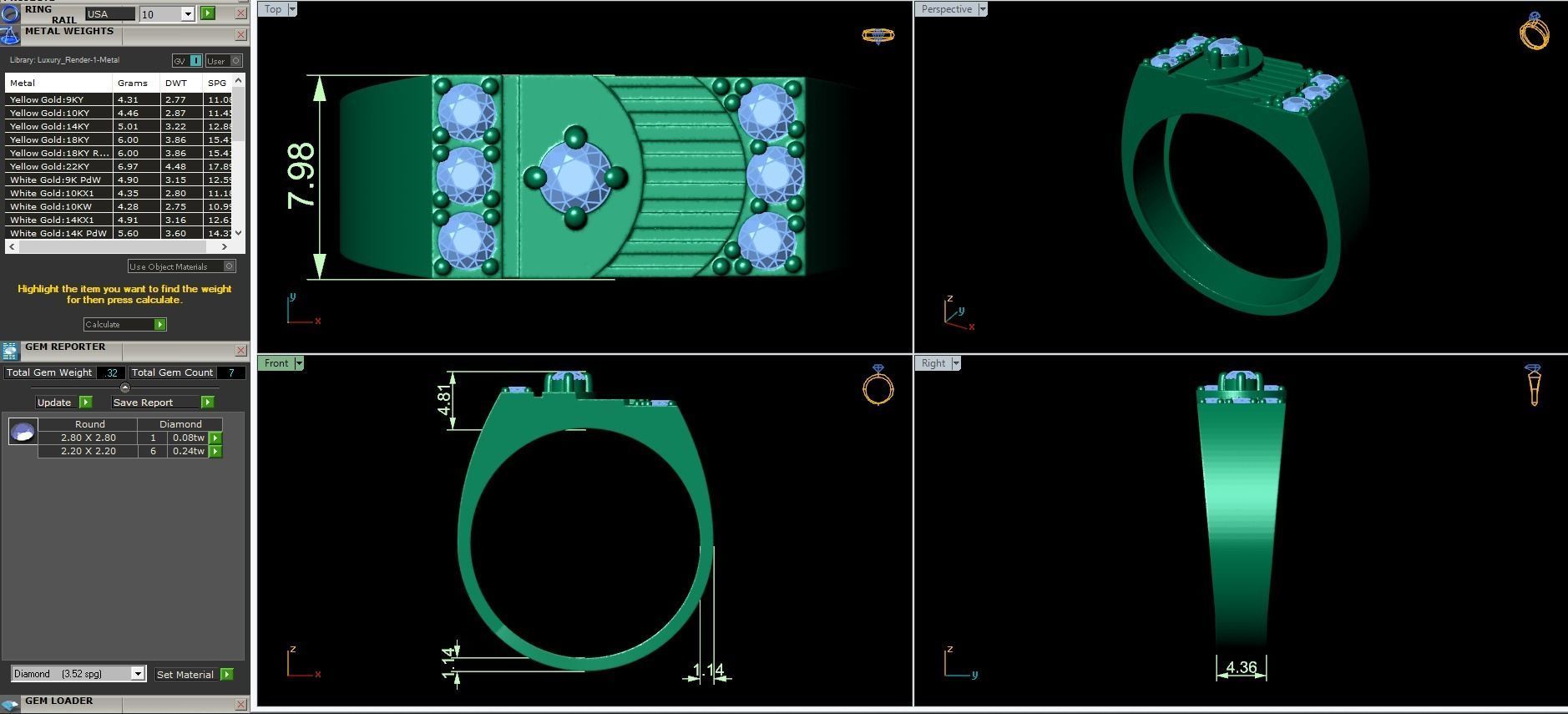 25 Small-Mens ring 3D Model Collection_41