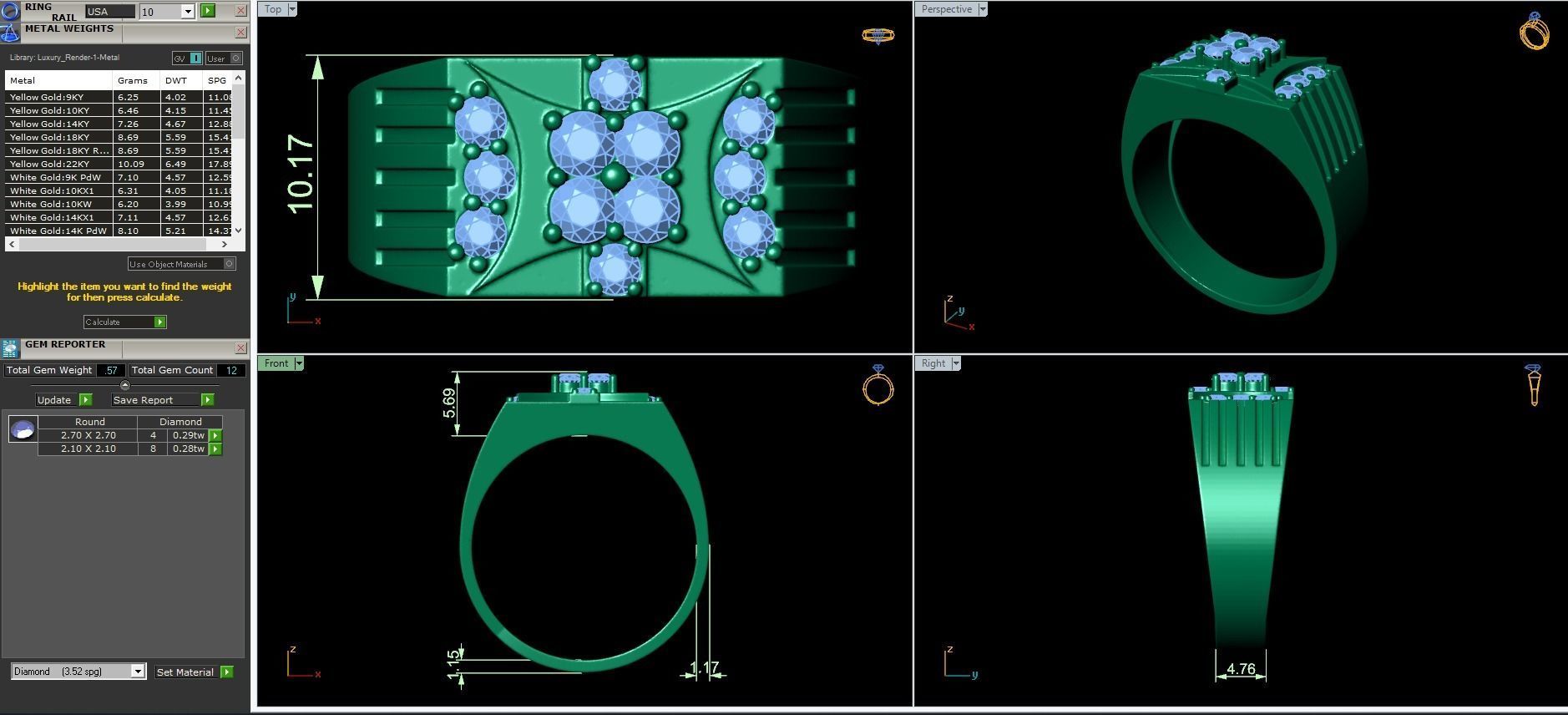 25 Small-Mens ring 3D Model Collection_37