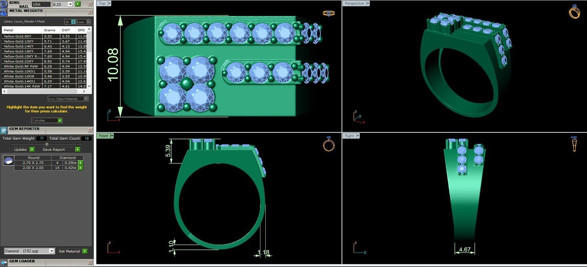 25 Small-Mens ring 3D Model Collection_35