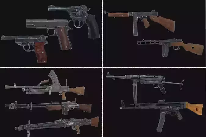 WW2 Weapons Pack