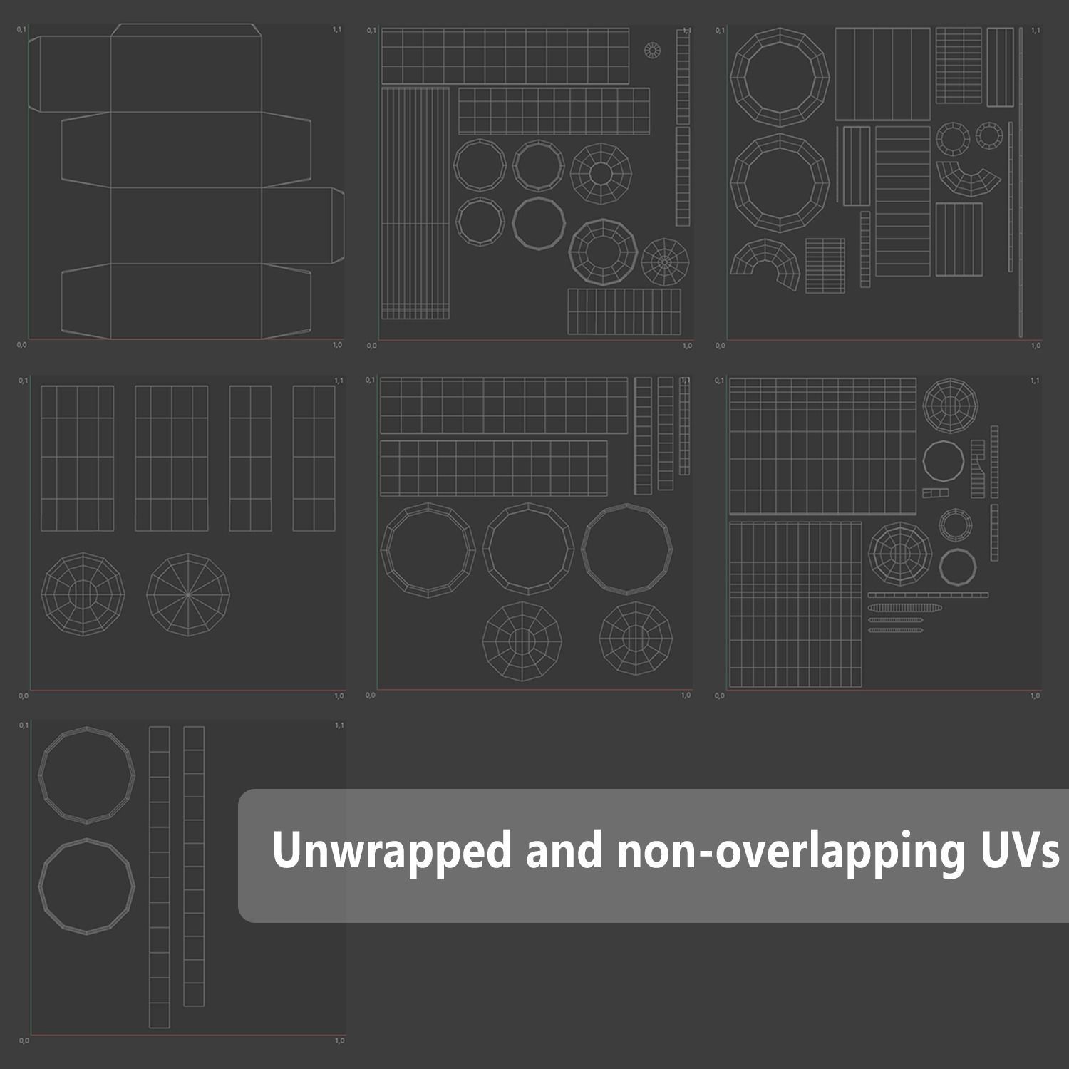 Medicine 3D Model - Flask and Box Low-poly 3D model_5