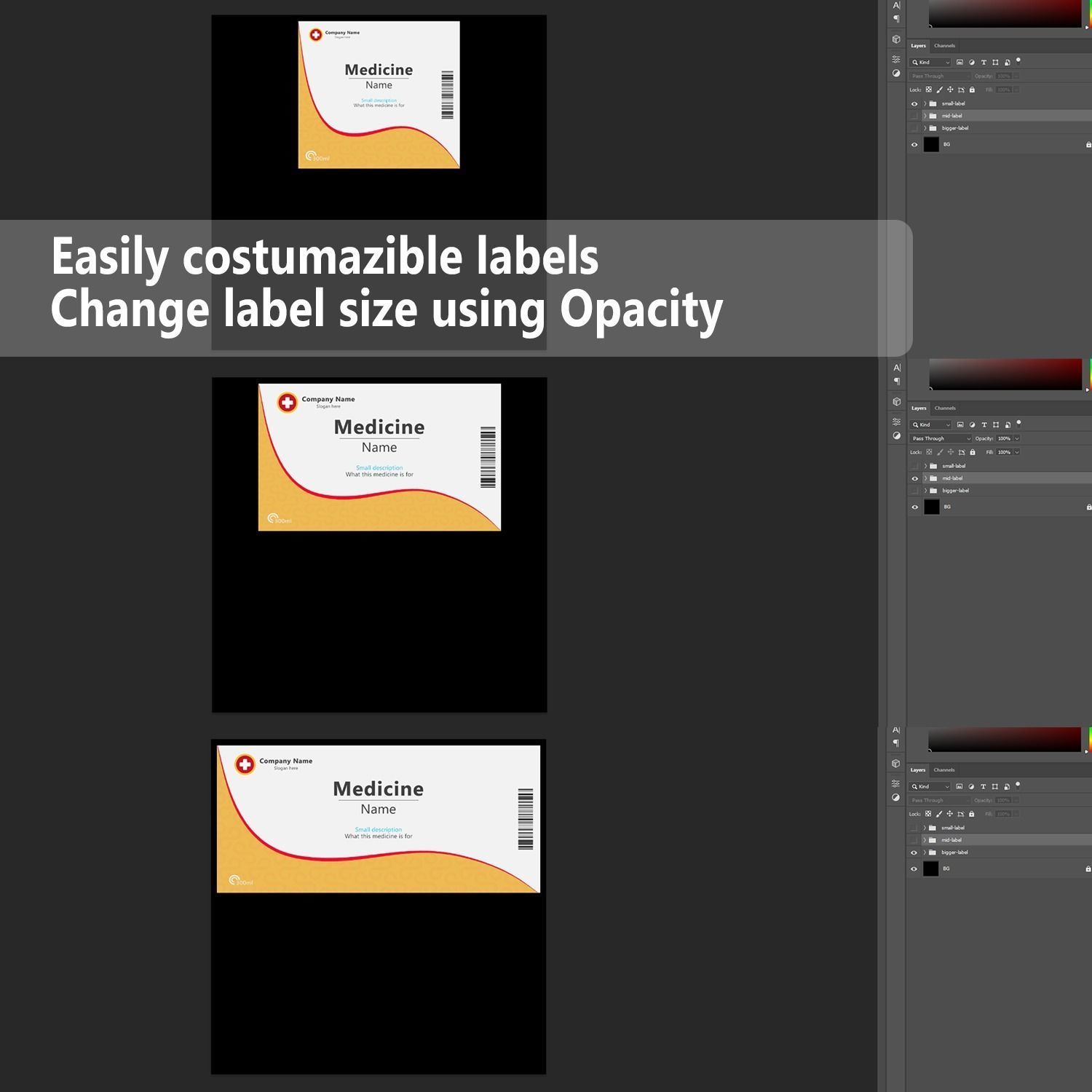 Medicine 3D Model - Flask and Box Low-poly 3D model_7