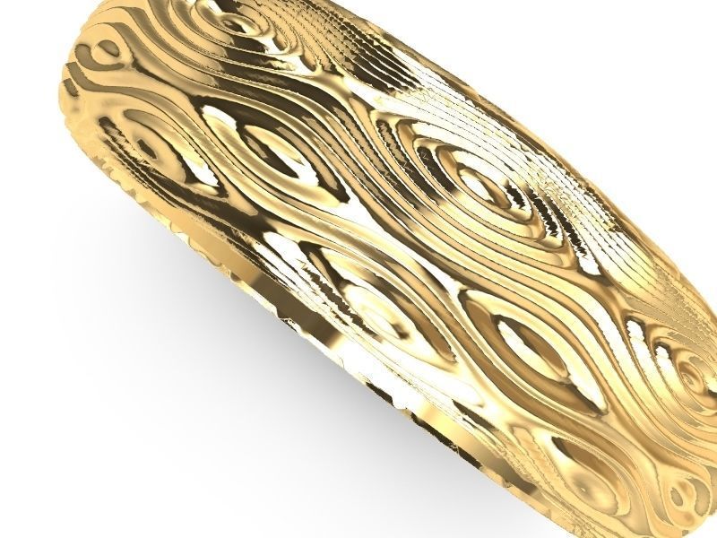 10 textured  rings stl verified 3D print model_26