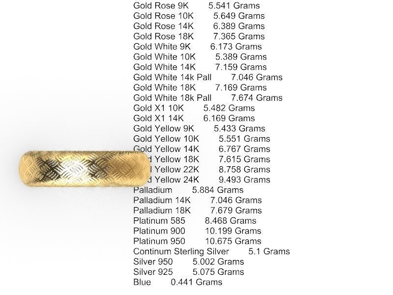 10 textured  rings stl verified 3D print model_20