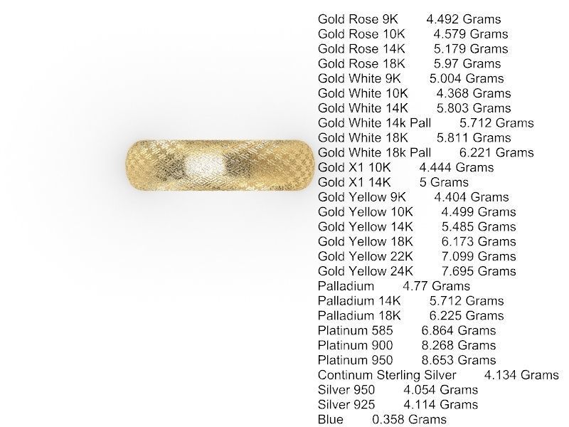 10 textured  rings stl verified 3D print model_10