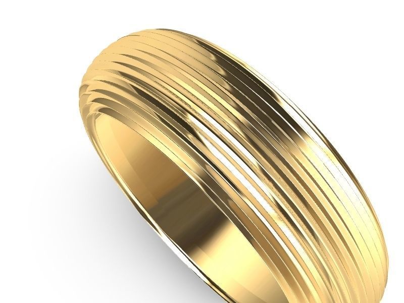 10 textured  rings stl verified 3D print model_25