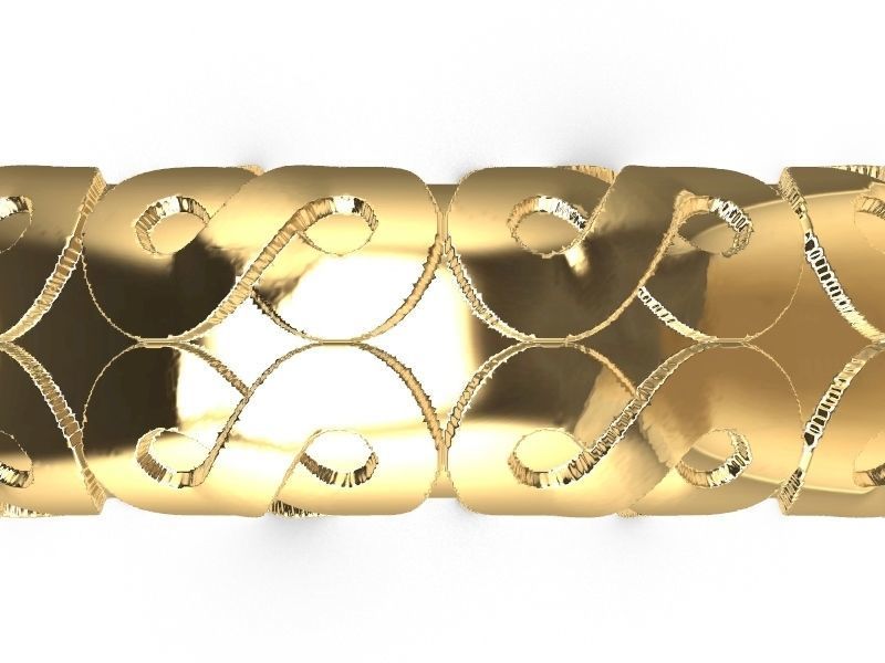 10 textured  rings stl verified 3D print model_2