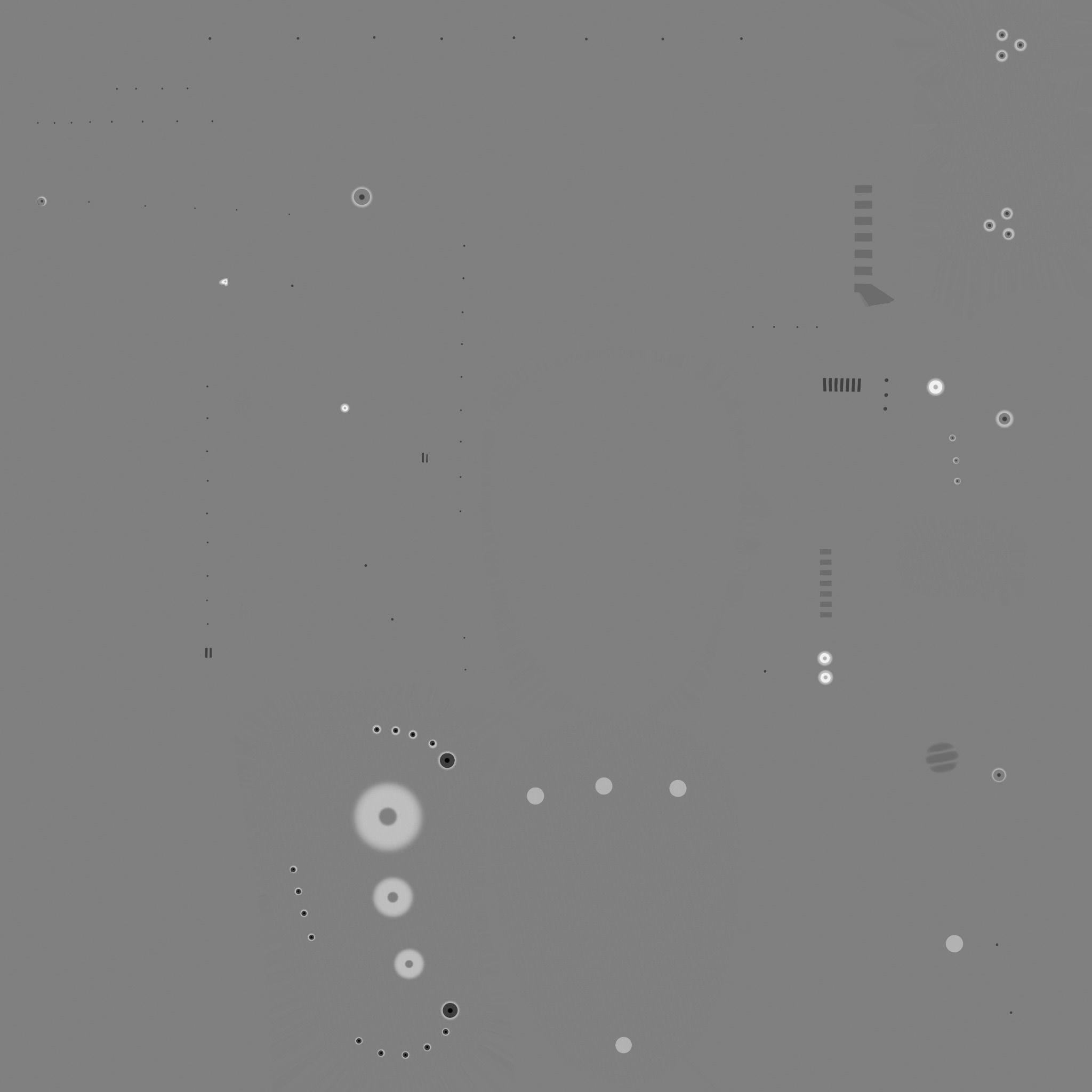 SciFi Glasses E04 White Gold - Character Design Fashion Low-poly 3D model_22