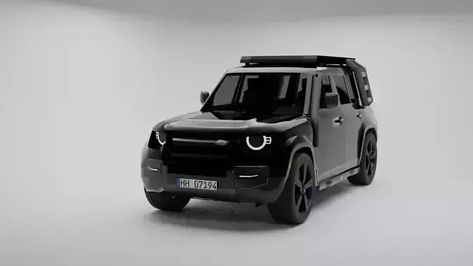 Land rover defender 3D model