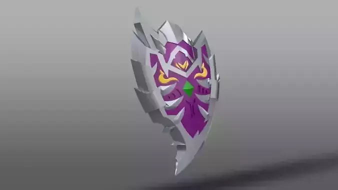 Gaisoulg Void knight Shield 3D print model