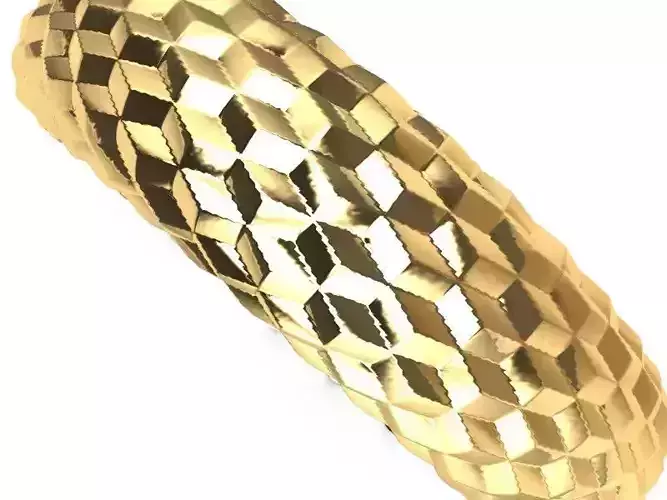 11 textured rings stl verified 3D print model
