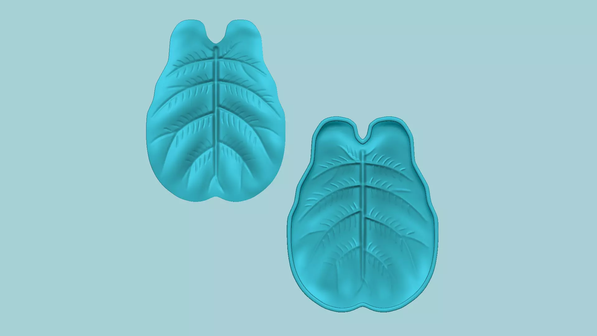 Ficus Lyrata Leaf - Molding Arrangement EVA Foam Craft Free 3D print model
