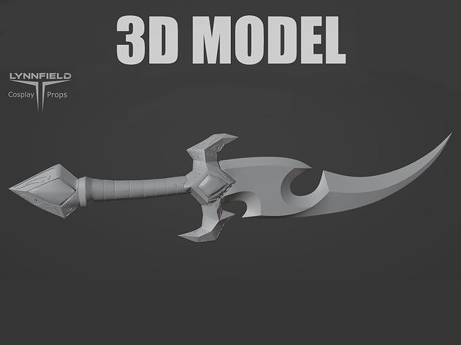 Valeera Dagger 3D print model