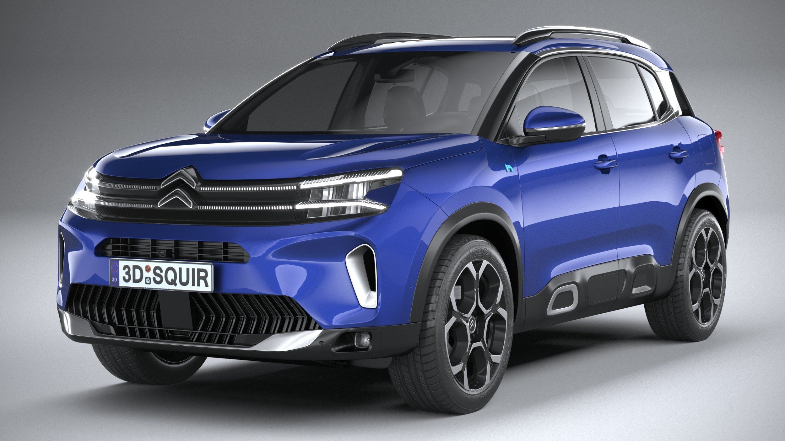 Citroen C5 Aircross 2022 3D model_2