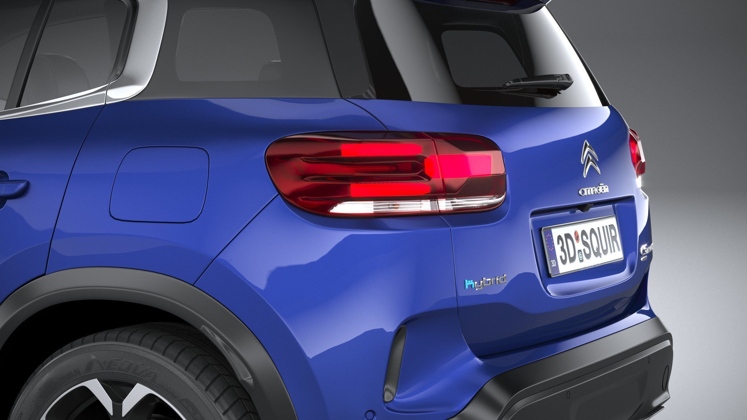 Citroen C5 Aircross 2022 3D model_6