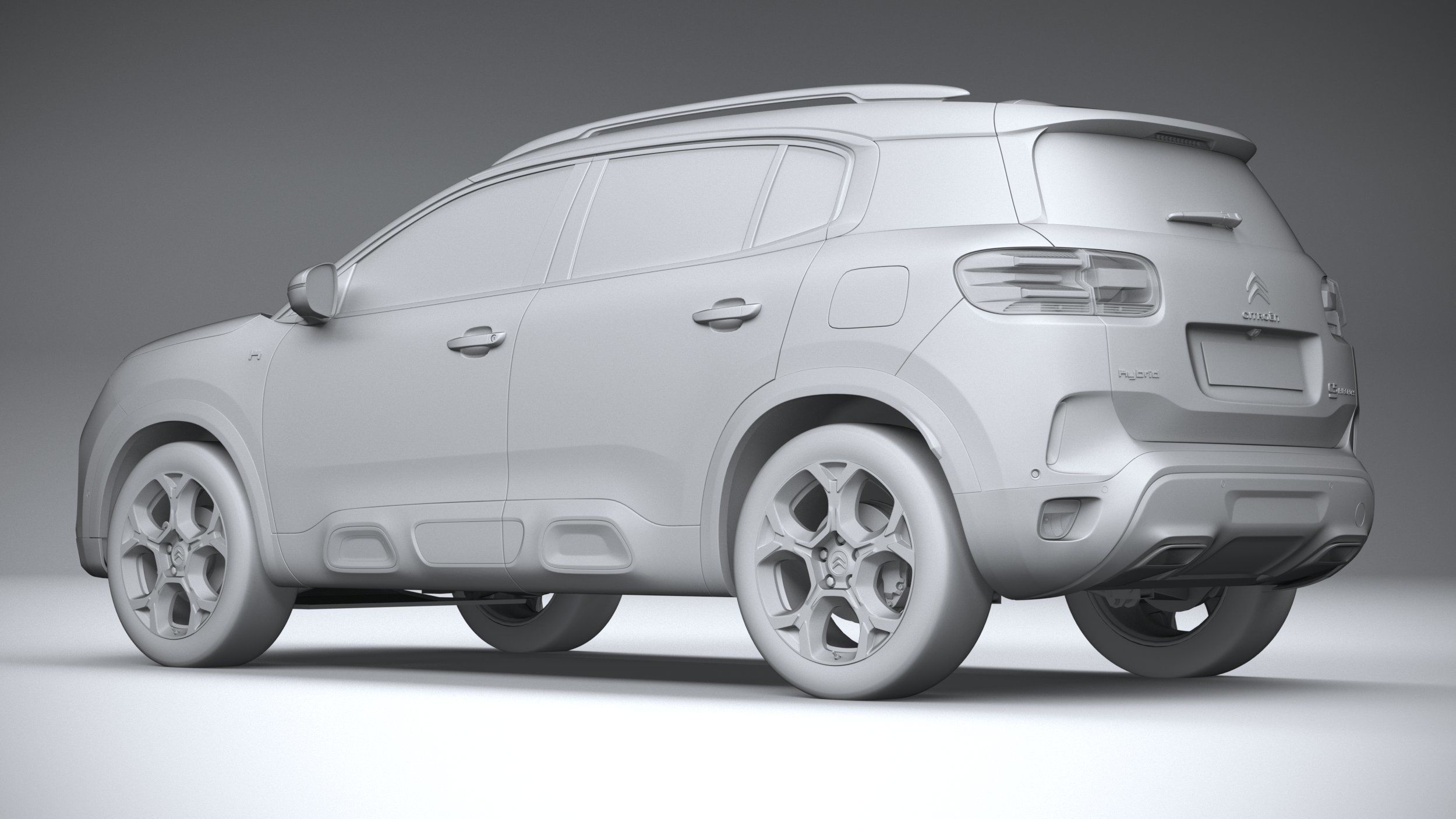 Citroen C5 Aircross 2022 3D model_21