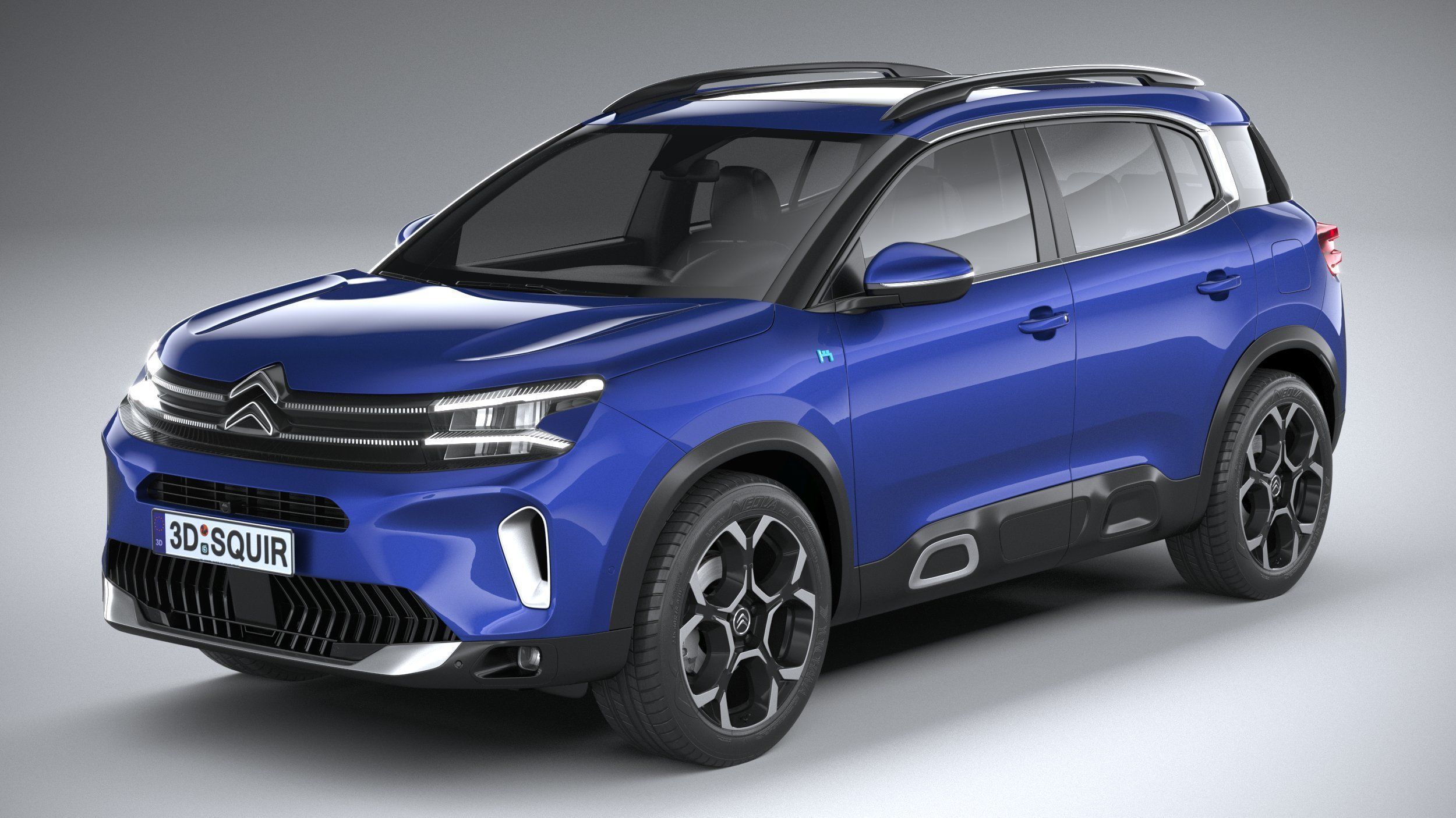 Citroen C5 Aircross 2022 3D model_1