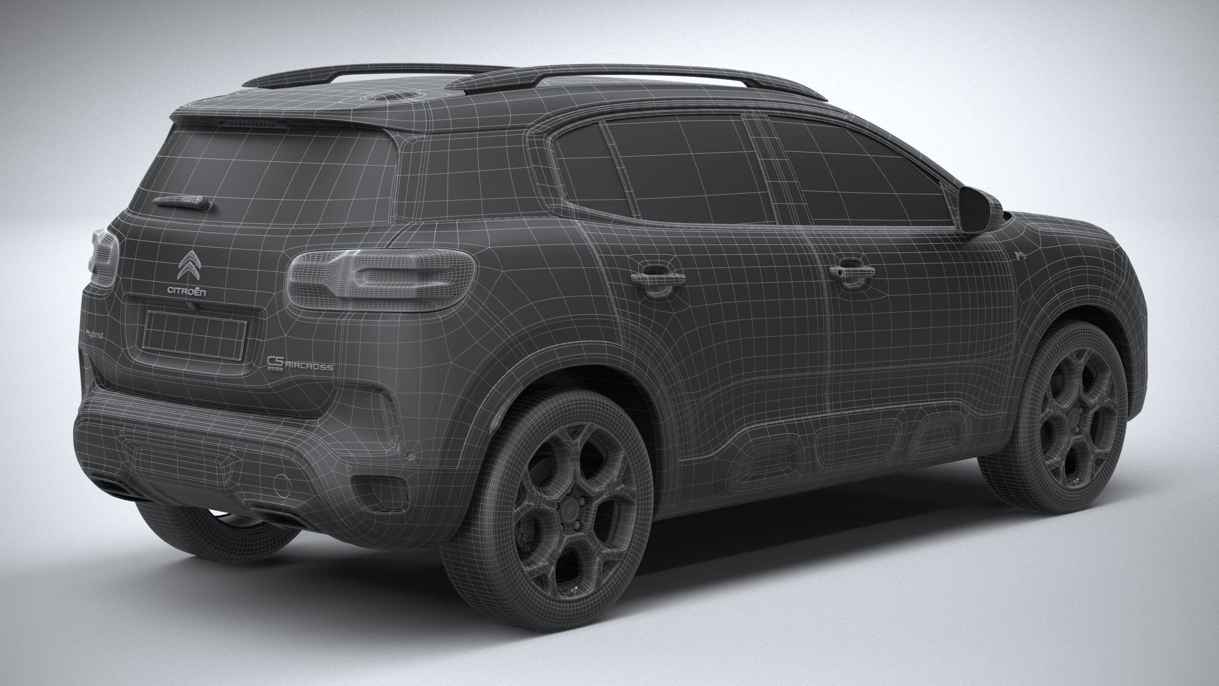 Citroen C5 Aircross 2022 3D model_29