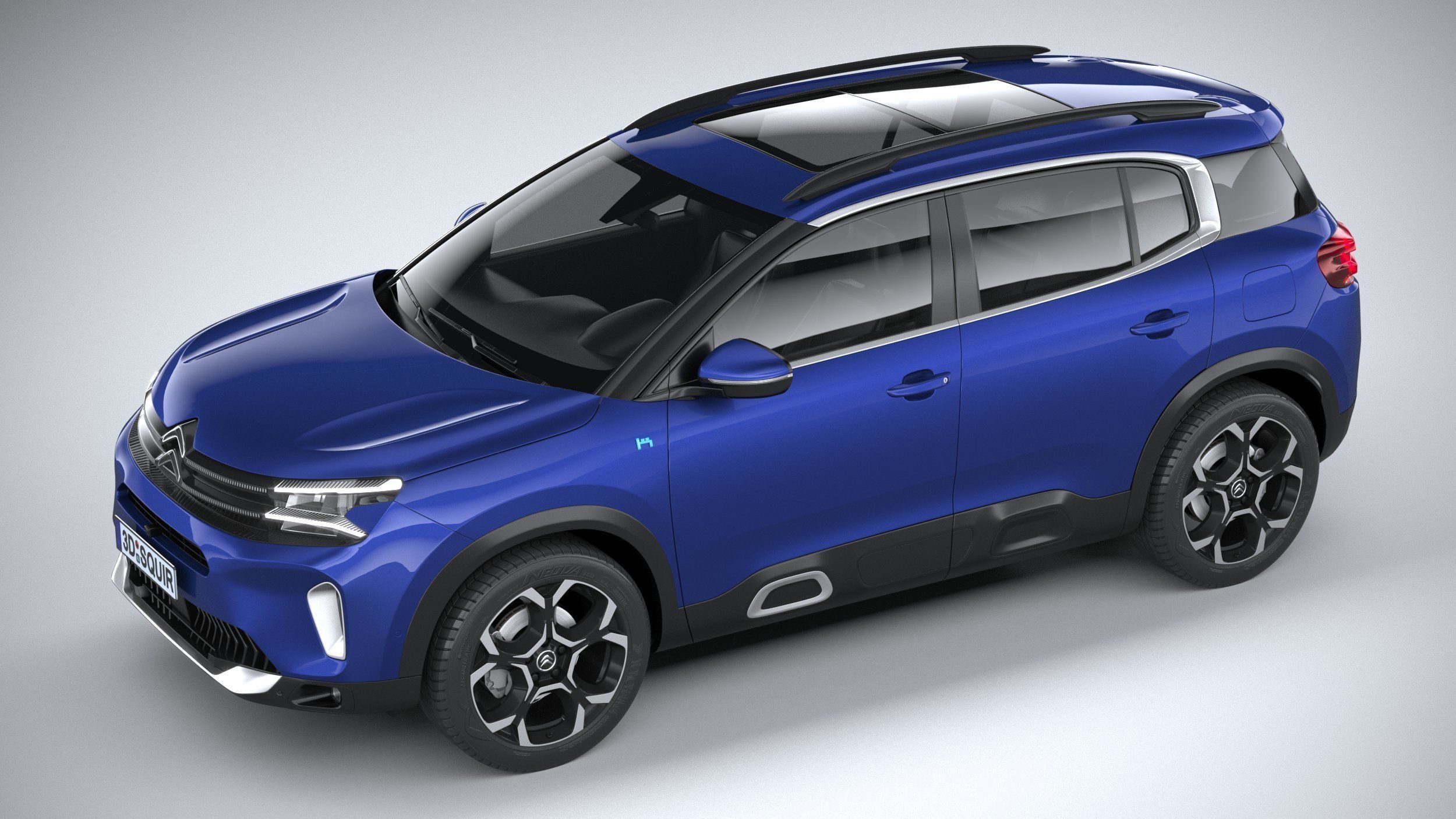 Citroen C5 Aircross 2022 3D model_7