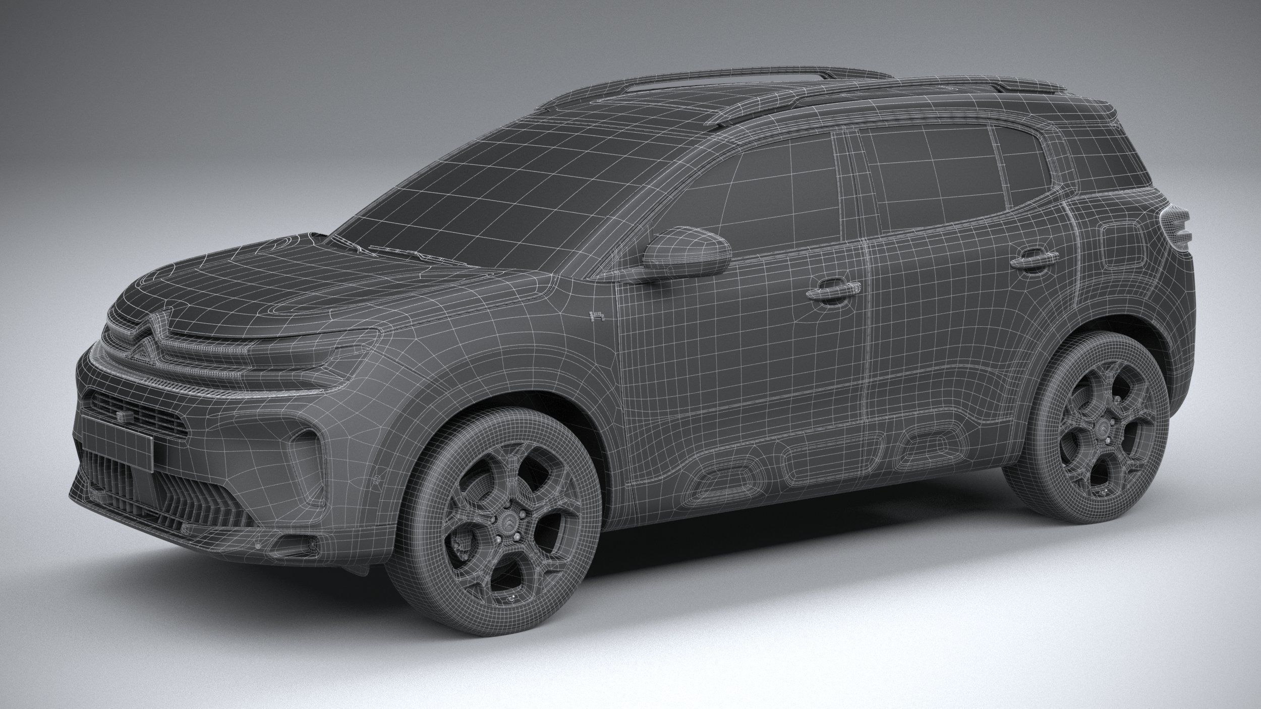 Citroen C5 Aircross 2022 3D model_28