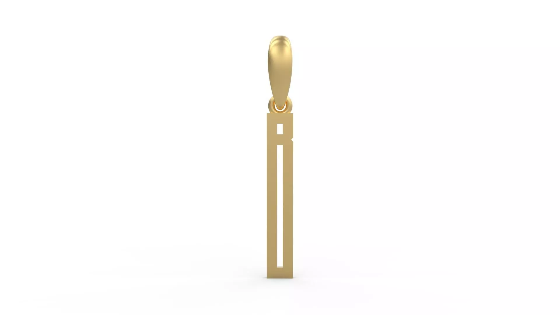 Initial Letters Pendant JAGATRAYA B 3D print model_0