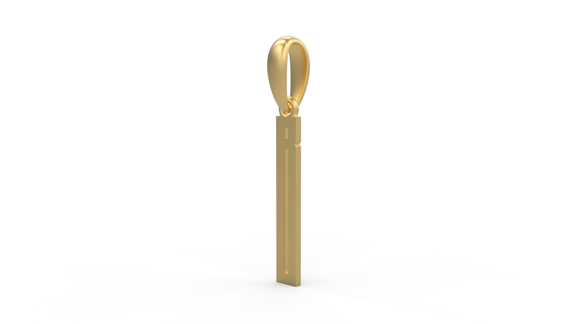 Initial Letters Pendant JAGATRAYA B 3D print model_1