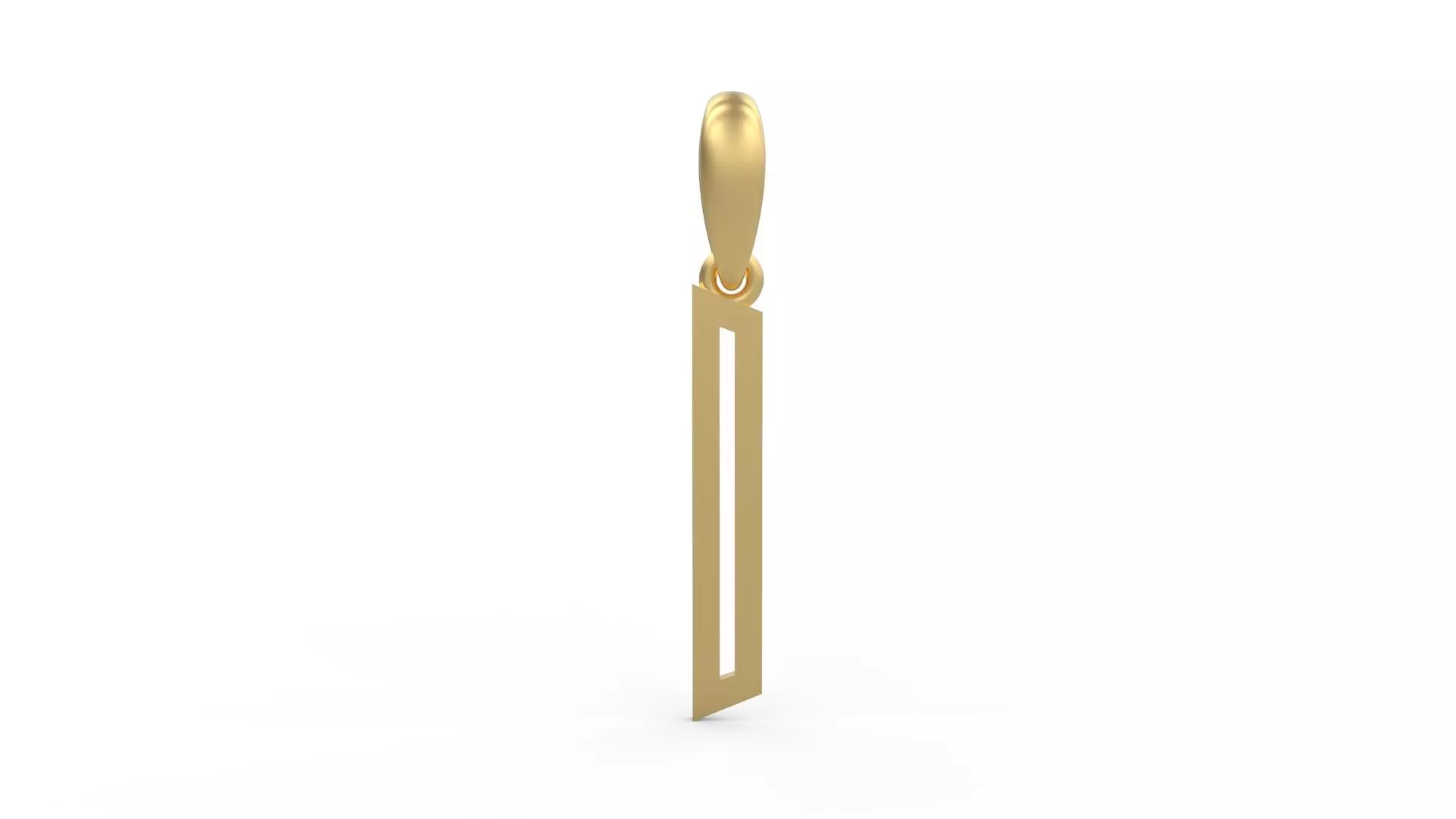 Initial Letters Pendant JAGATRAYA D 3D print model_0