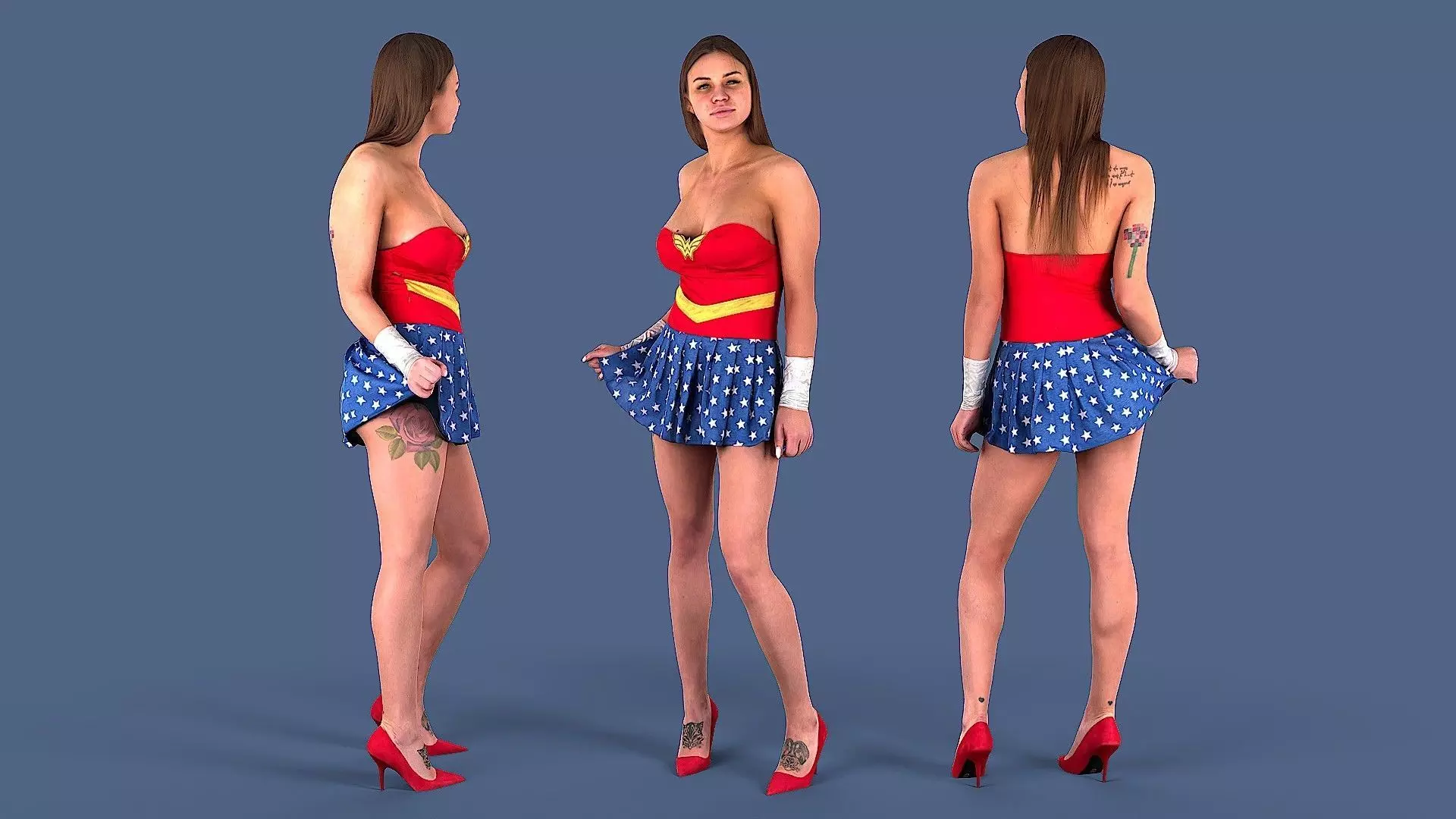 Who Run the World 3D model