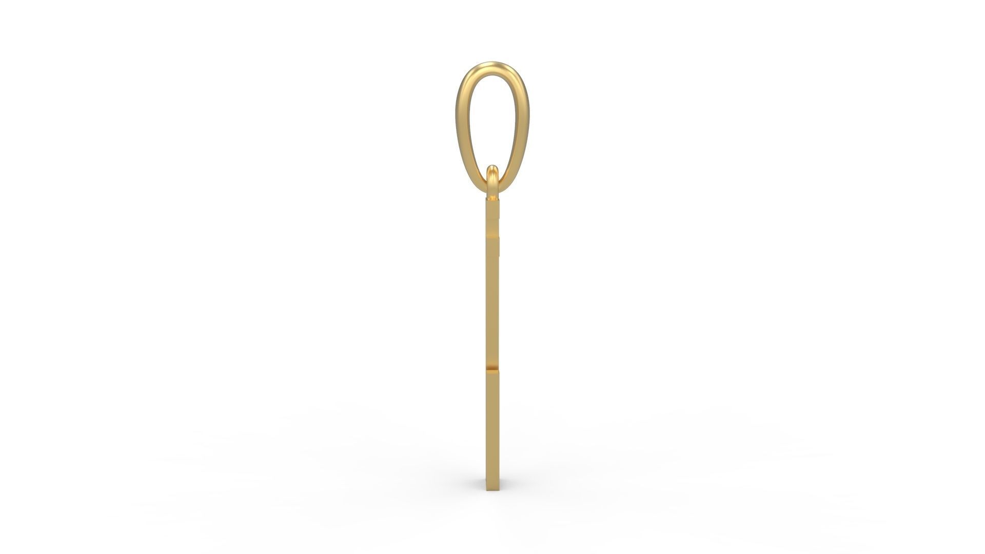 Initial Letters Pendant JAGATRAYA E 3D print model_2