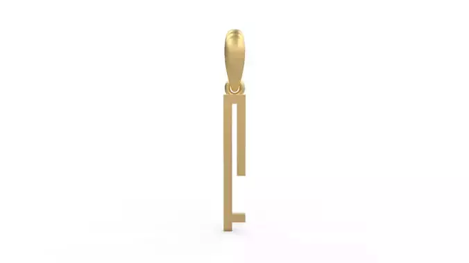 Initial Letters Pendant JAGATRAYA F